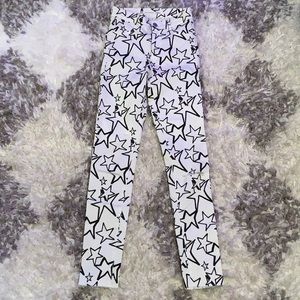 Zara Star Print Skinny Jeans